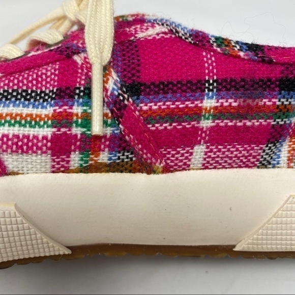 Superga pink 2750 Classic Tweed Vulcanized Sneaker - Picture 8 of 11